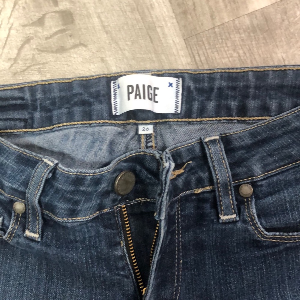 Paige Blue Denim Jeans